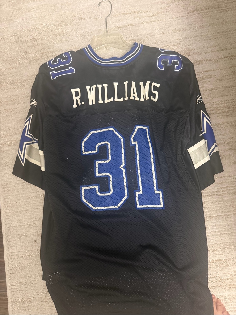 Dallas Cowboys Roy Williams #31 Reebok NFL Jersey Men’s XL Black - Picture 3 of 5